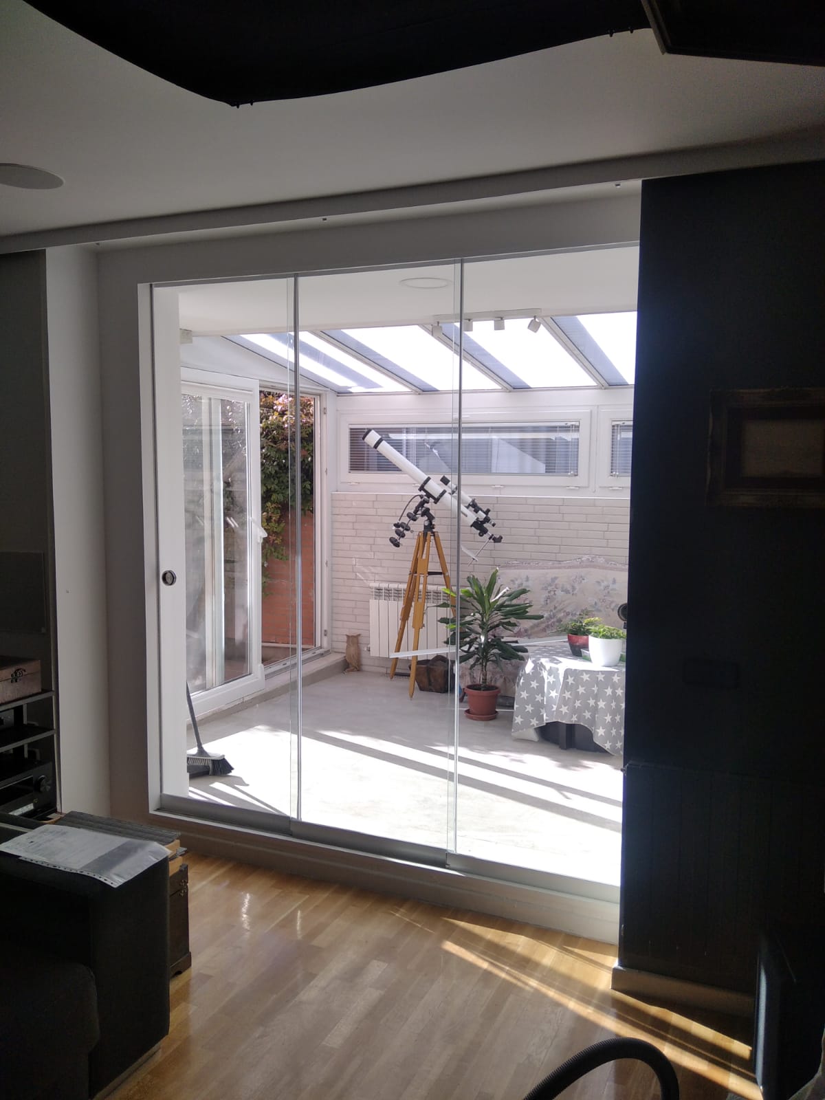 Cortinas de cristal