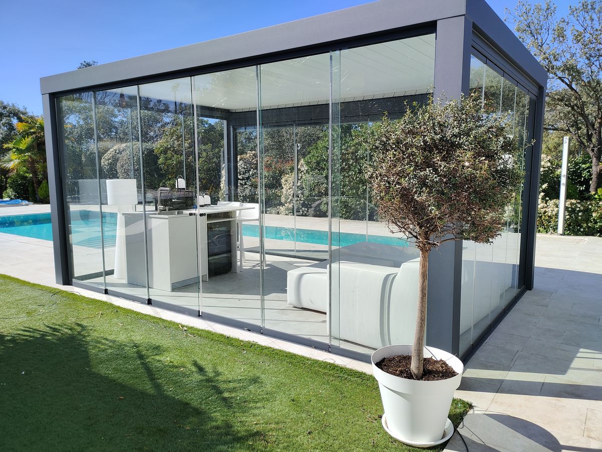 Pérgola bioclimática terraza