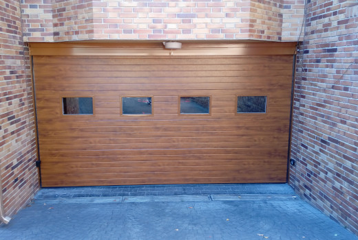 12 Proyecto Puerta Seccional Unicanalada Ventana Madera