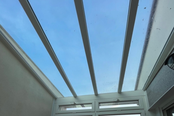Instalar un techo de cristal