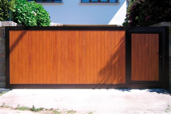 puertas correderas de hierro para exteriores