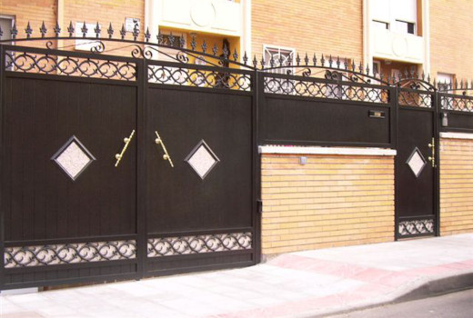 Proyecto 03 Valla Aluminio Negro